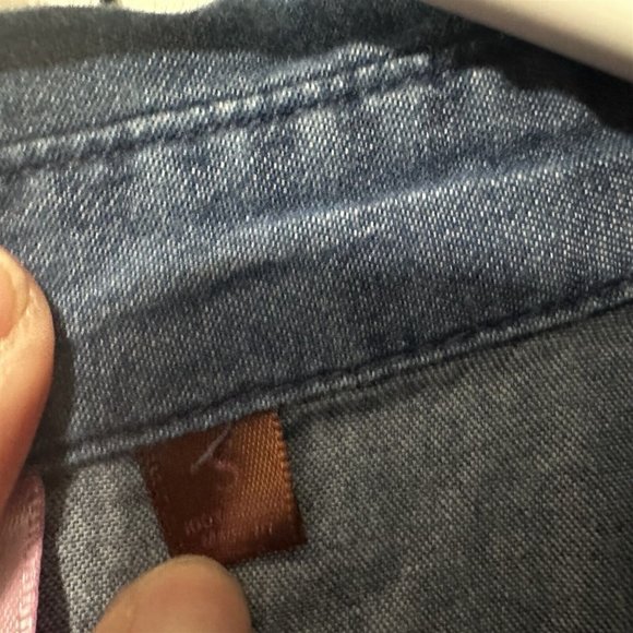 LEI Taylor Swift Sundress Denim Short Festival Junior Size Small - Picture 5 of 9